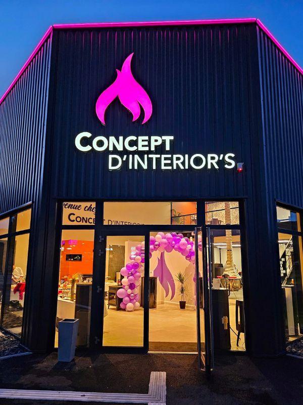 Showroom Concept d'Interior's