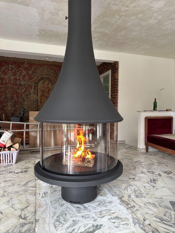 Cheminée JC Bordelet installée